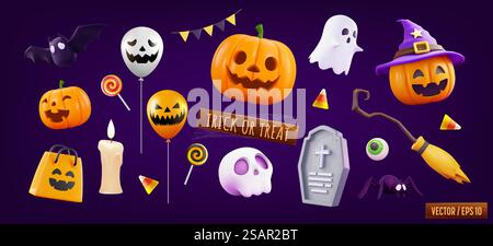 Realistic spooky halloween frame with spider cobweb hanging on black ...