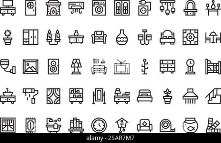 High-Quality Vector Icons Collection with Editable Stroke. Ideal for Professional and Creative Projects. Stock Vector