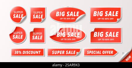 Price tag with white frame design Stock Vector