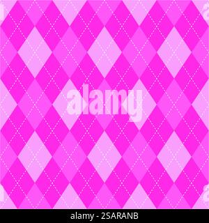 vector seamless argyle pattern design Stock Vector