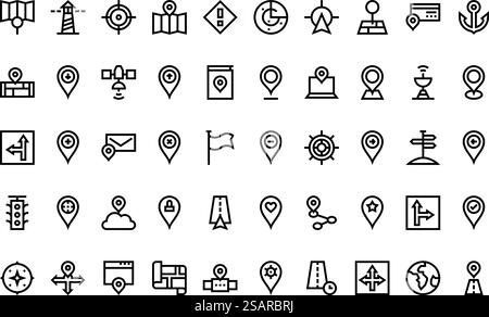 High-Quality Vector Icons Collection with Editable Stroke. Ideal for Professional and Creative Projects. Stock Vector