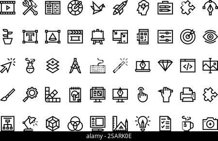 High-Quality Vector Icons Collection with Editable Stroke. Ideal for Professional and Creative Projects. Stock Vector