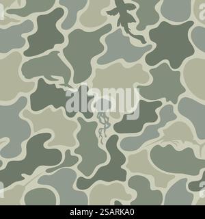 Vector Fish Cammo Pattern vector fishing camouflage Stock Vector Image & Art - Alamy