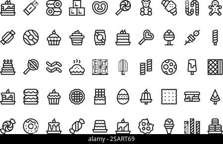 High-Quality Vector Icons Collection with Editable Stroke. Ideal for Professional and Creative Projects. Stock Vector