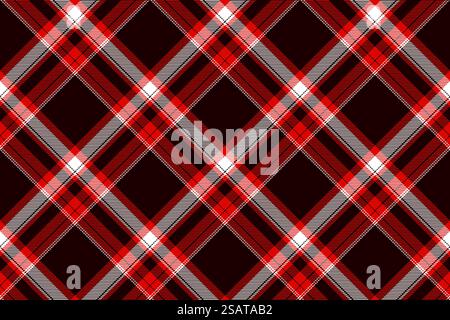 Tartan plaid background, diagonal check seamless pattern. Vector fabric texture for textile print, wrapping paper, gift card, wallpaper flat design.. Tartan plaid background, diagonal check seamless pattern. Vector fabric texture for textile print, wrapping paper, gift card, wallpaper. Stock Vector