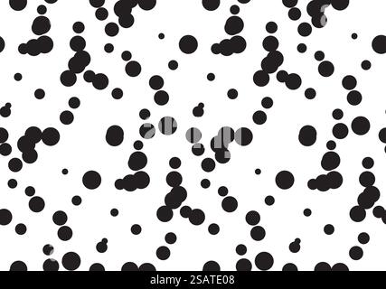 Drops ink stains seamless pattern. Vector illustration.. Drops ink stains seamless pattern Stock Vector