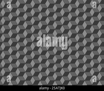 Cubes seamless pattern. Vector illustration.. Cubes seamless pattern Stock Vector