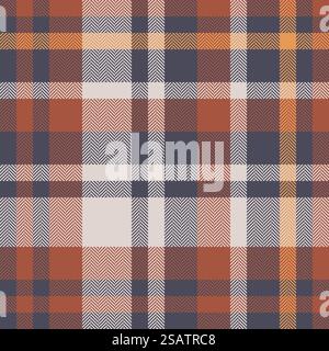 Femininity fabric vector seamless, mexico pattern plaid textile. Tie background check tartan texture in pastel and red colors. Stock Vector