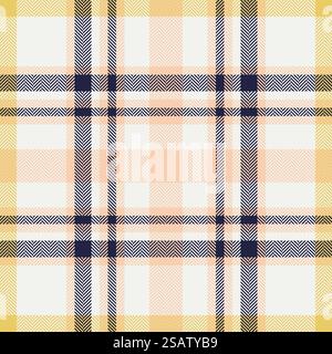 Plaid check pattern. Seamless fabric texture. Tartan textile print design.. Plaid check pattern. Seamless fabric texture. Tartan textile print. Stock Vector