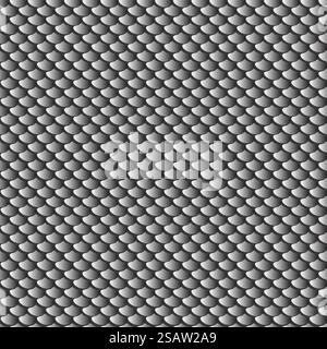 Fish scales seamless texture. Vector background.. Fish scales seamless texture Stock Vector