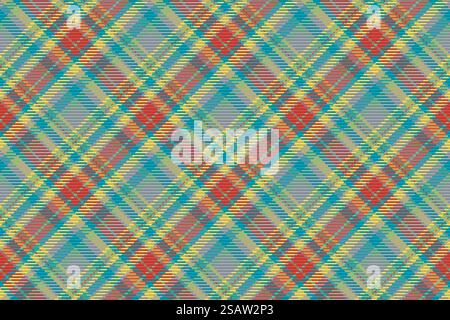 Seamless pattern of scottish tartan plaid. Repeatable background with check fabric texture. Flat vector backdrop of striped textile print.. Seamless pattern of scottish tartan plaid. Repeatable background with check fabric texture. Vector backdrop striped textile print. Stock Vector