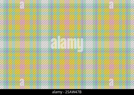 Plaid pattern seamless. Check fabric texture. Stripe square background. Vector textile design tartan. Stock Vector