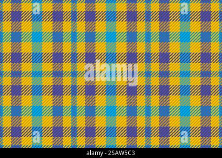 Seamless pattern of scottish tartan plaid. Repeatable background with check fabric texture. Flat vector backdrop of striped textile print.. Seamless pattern of scottish tartan plaid. Repeatable background with check fabric texture. Vector backdrop striped textile print. Stock Vector
