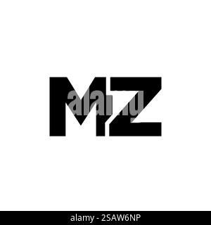 Mz Sign MZ Letter Signature Logo Template elegant design logo Sign Symbol ...