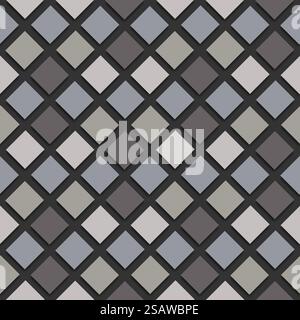 Background seamless mosaic modern pattern vector. Background seamless mosaic modern pattern Stock Vector