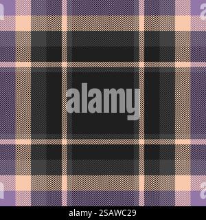 Plaid check pattern. Seamless fabric texture. Tartan textile print design.. Plaid check pattern. Seamless fabric texture. Tartan textile print. Stock Vector