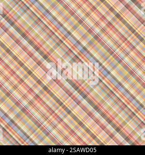 colored diagonal squared seamless pattern vector illustration. colored diagonal squared seamless pattern Stock Vector