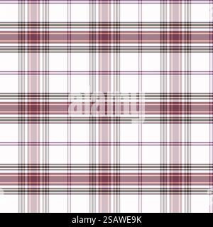 light tartan seamless pattern, vector illustration. light tartan seamless pattern Stock Vector