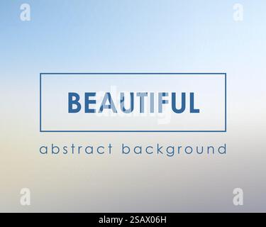 Beautiful light blue blur background boken. Vector illustration.. Beautiful light blue blur background boken Stock Vector