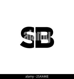 SB Letter logo template. Initial letter logo design Stock Vector Image ...