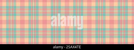 Detailed background check vector, scenery fabric textile texture. Latin tartan plaid pattern seamless in orange and red color.. Detailed background check vector, scenery fabric textile texture. Latin tartan plaid pattern seamless in orange and red colors. Stock Vector