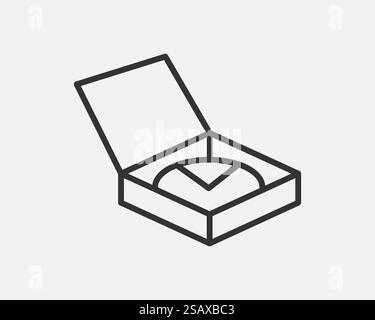 Delivery packaging vector icon. Cargo cardboard box icons. Carton package sign line geometric shapes.. Delivery packaging vector icon. Cargo cardboard box icons. Carton package sign from line geometric shapes. Stock Vector