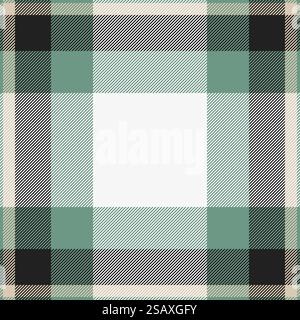 Seamless background texture of check pattern plaid with a vector tartan fabric textile in white and pastel colors.. Seamless background texture of check pattern plaid with a vector tartan fabric textile. Stock Vector