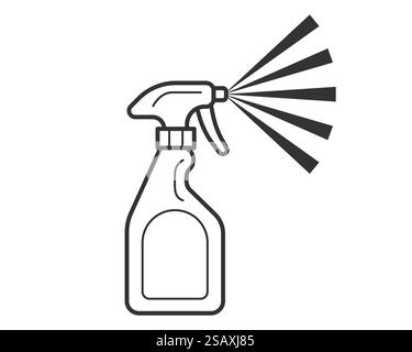 laundry spray bottle Stock Vector Image & Art - Alamy