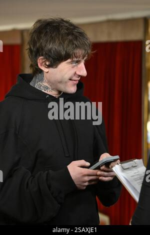 Sanremo Ariston Theatre. 75th Italian Song Festival. In the photo