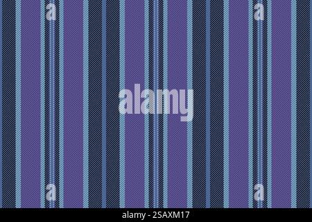 Outside vertical stripe pattern, curtain background vector texture. Hispanic fabric lines textile seamless in blue and violet colors. Stock Vector