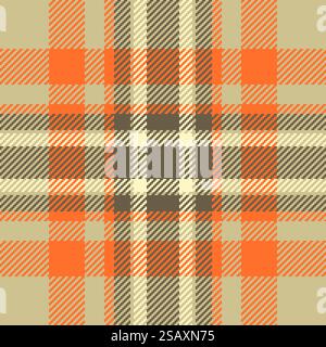 Textile design of textured plaid. Checkered fabric pattern tartan for shirt, dress, suit, wrapping paper print, invitation and gift card.. Textile design of textured plaid. Checkered fabric pattern swatch for shirt, dress, suit, wrapping paper print, invitation and gift card. Stock Vector