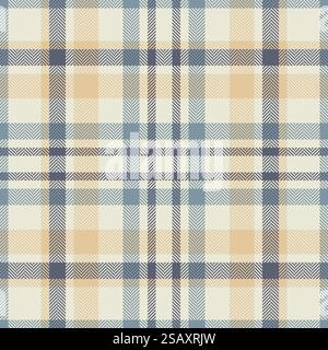 Plaid check pattern. Seamless fabric texture. Tartan textile print design.. Plaid check pattern. Seamless fabric texture. Tartan textile print. Stock Vector