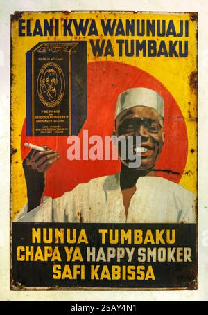 tobacco in swahili Swahili man hi-res stock photography and images
