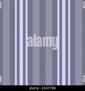 Post pattern seamless texture, trendy vector textile fabric. November background lines vertical stripe in light and black colors. Stock Vector