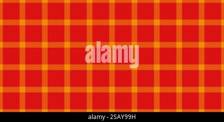 Linear vector background tartan, rectangle pattern plaid seamless. Cutout texture fabric check textile in bright and red colors palette.. Linear vector background tartan, rectangle pattern plaid seamless. Cutout texture fabric check textile in bright and red colors. Stock Vector