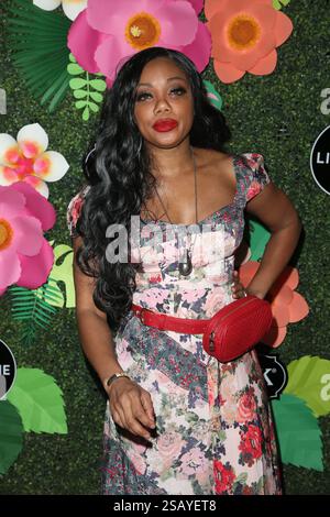 Tiffany Hines at the Lifetime Summer Luau, Los Angeles, USA - 20th May