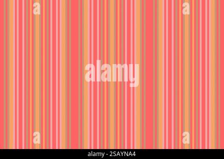 National stripe background vertical, fiber vector pattern seamless. Cut out texture textile lines fabric in red and green colors palette. Stock Vector