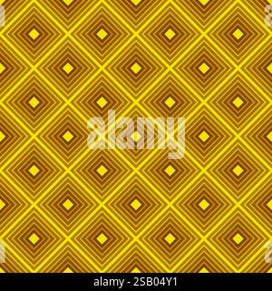 Seamless geometric pattern with gradient tiles vector illustration Stock Vector