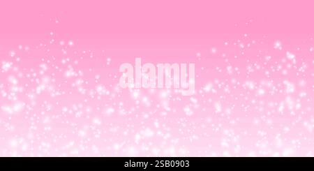 Happy valentine day with creative love composition of the sparkles. Vector illustration stock illustration Stock Vector