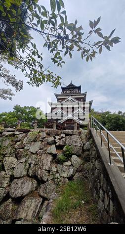The Castle of Hiroshima Stock Photo