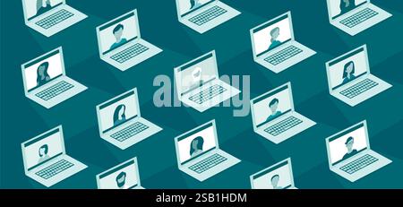 Social network concept. Online connection. global structure networking and data exchanges. Teamwork during coronavirus COVID-19 outbreak. Flat vector Stock Vector