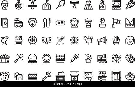 High-Quality Vector Icons Collection with Editable Stroke. Ideal for Professional and Creative Projects Stock Vector