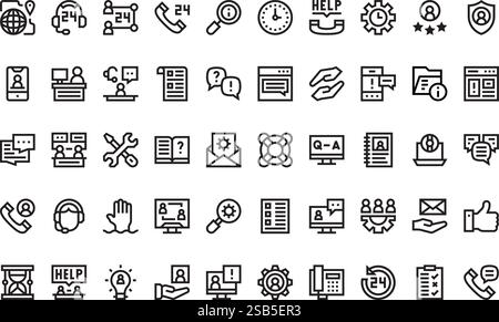 High-Quality Vector Icons Collection with Editable Stroke. Ideal for Professional and Creative Projects Stock Vector