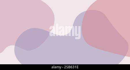 A pink and purple background with a white background is depicted in this image. The colors blend seamlessly, creating a harmonious and vibrant visual Stock Vector