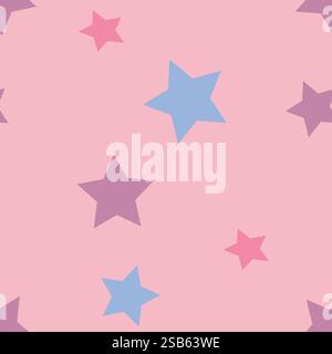 Vector image with beads, seamless pattern, beads in color. Stock Vector