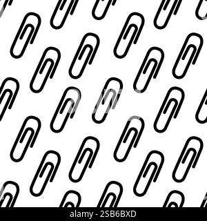 Clip seamless pattern. Vector illustration for backgrounds. Vector illustration Stock Vector