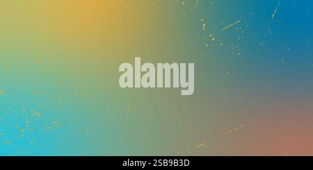 Colorful abstract background with warm and cool tones blending beautifully Stock Vector