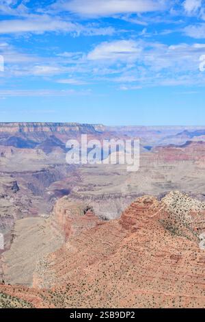 Paris Southern Inner Rim The Grand Canyon as seen from the Southern Rim from the Village to Hopi ...