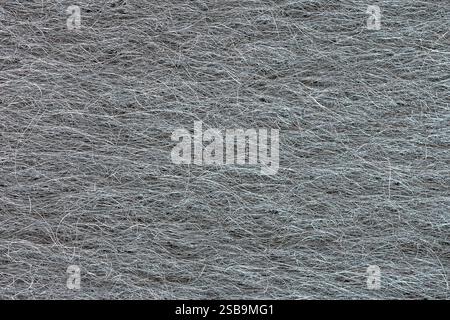 Stove Glass Cleaning Sponge Silver Background Texture Stock Photo