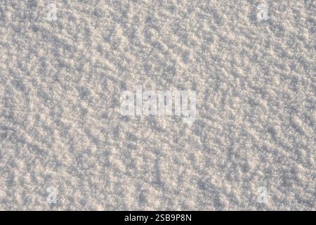 Snow texture. Full frame winter background Stock Photo